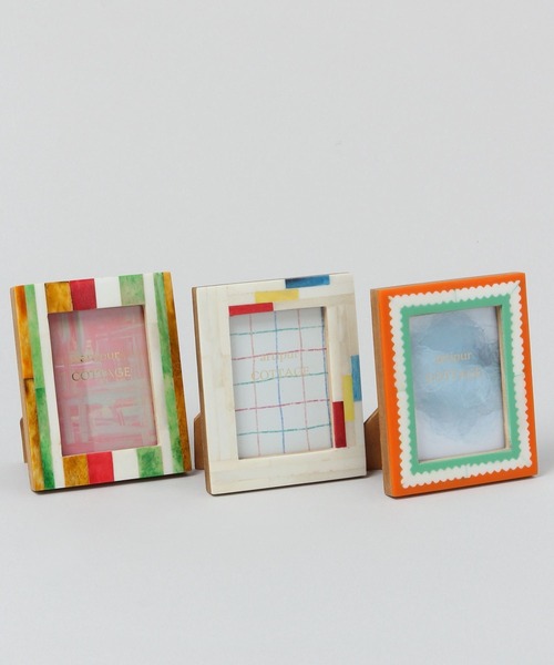 TODAY'S SPECIAL（トゥデイズスペシャル）の「BONE PHOTO FRAME/611789（フォトフレーム・レディース・その他4/ミント/その他1・FREE）」の4枚目の写真