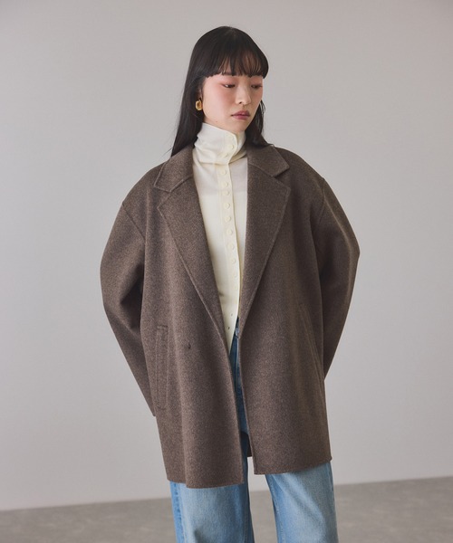 SUPER120リバージャケットコート（その他アウター）｜ADAM ET ROPE