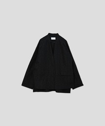 「WHYTO. / ホワイト」ジャカードスリットオーバージャケット