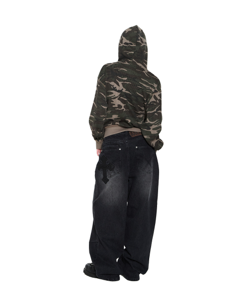 AAKAM(アーカム)の「Camouflage Waffle Zip-Up Hoodie (Khaki)(パーカー・レディース・その他・1/2)」の9枚目の写真