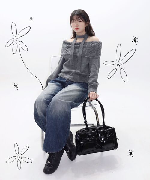 SALT AND CHOCOLATE(ソルトアンドチョコレート)の「マロンポケットバッグ 452431004 (ブラック)(ショルダーバッグ・レディース・その他・FREE)」の20枚目の写真