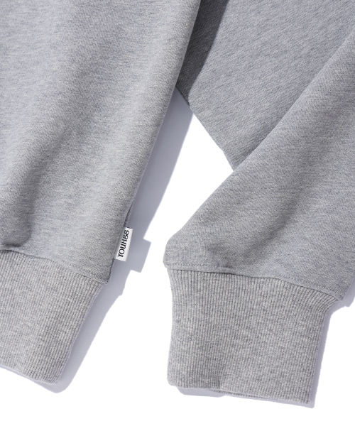 YOUHEE（ユヒ）の「YOUHEE RIBBON HOODIE MELANGE GREY（パーカー・レディース・その他・FREE）」の6枚目の写真