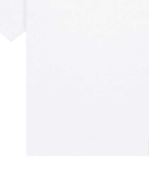 GRAVER（グレーバー）の「[ユニセックス]ドローイングスマイルクラウドロゴ半袖Tシャツ_ホワイト（Tシャツ/カットソー・レディース・ホワイト・LARGE/MEDIUM/SMALL/X-LARGE）」の5枚目の写真