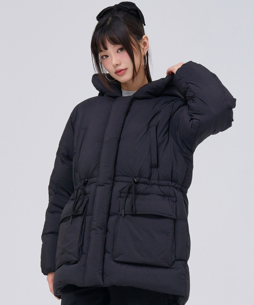 【本日限定】  Fusion ブラックダウンジャケット WEB・直営店限定】+phenix(プラスフェニックス)HYBRID DOWNJACKET