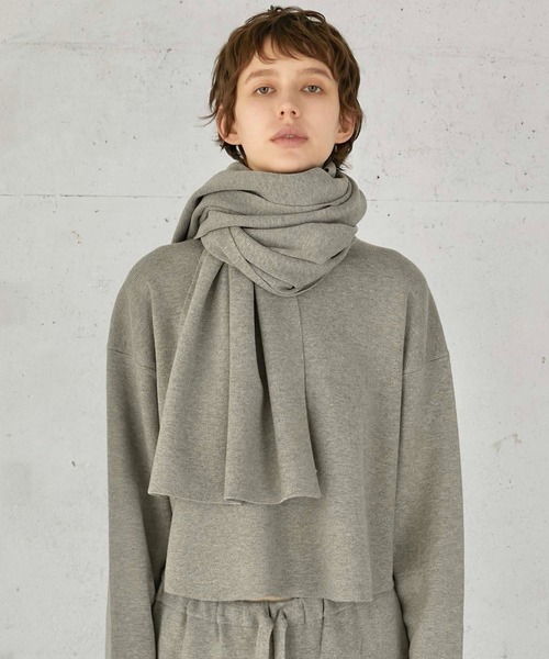 LA PEAU DE GEM】antipilling muffler/アンチピリングマフラー