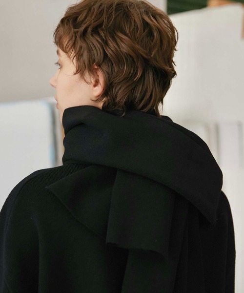 LA PEAU DE GEM】antipilling muffler/アンチピリングマフラー