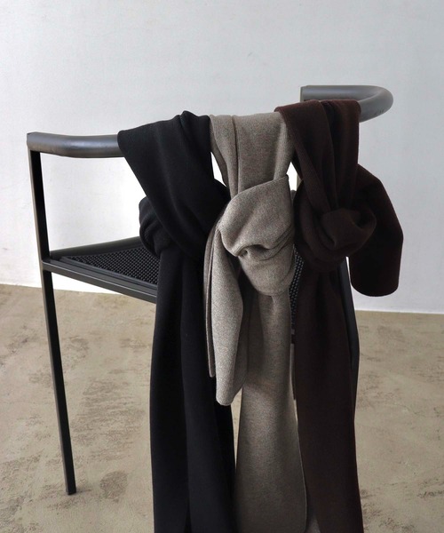 LA PEAU DE GEM】antipilling muffler/アンチピリングマフラー