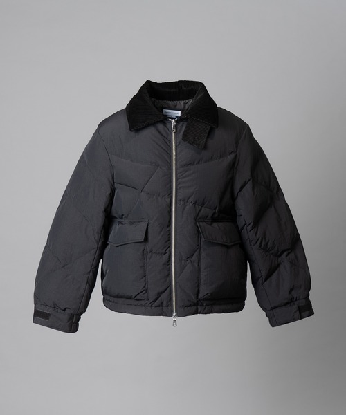 MAISON SPECIAL(メゾンスペシャル)の「《UNISEX》Corduroy Collar Prime-Over Down Jacket/コーデュロイカラープライムオーバーダウンブルゾン【MAISON SPECIAL/メゾンスペシャル】(ダウンジャケット/コート・メンズ・ブラック/グレイッシュベージュ/チャコールグレー・0/1/2)」の19枚目の写真