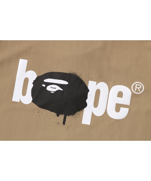 A BATHING APE(アベイシングエイプ)の「BAPE REVERSIBLE COACH JACKET(ミリタリージャケット・メンズ・ブラック/ベージュ・SMALL/XX-LARGE/X-LARGE/MEDIUM/LARGE)」の8枚目の写真