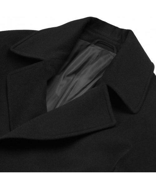 sortie（ソルティ）の「Cashmere Double Coat (Black)（チェスターコート・メンズ・その他・LARGE/MEDIUM/X-LARGE）」の4枚目の写真