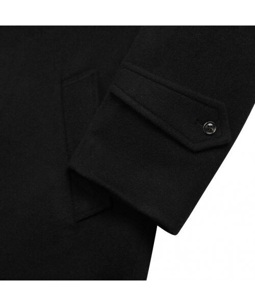 sortie（ソルティ）の「Cashmere Double Coat (Black)（チェスターコート・メンズ・その他・LARGE/MEDIUM/X-LARGE）」の5枚目の写真
