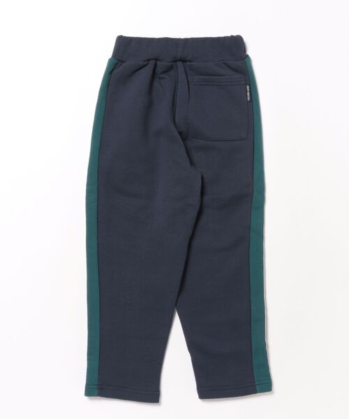 KRIFF MAYER Kid's Collection（クリフメイヤーキッズコレクション）の「【裏毛】サイドラインテーパードパンツ（スウェットパンツ・キッズ・グリーン/ネイビー/チャコール/グレー・150/140/130/120/170/160）」の6枚目の写真