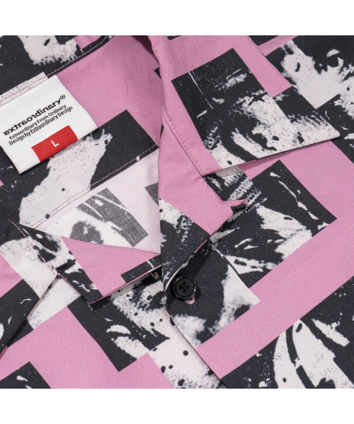 EXTRAORDINARY(エクストラオーディナリー)の「EYES SHIRT PINK(シャツ/ブラウス・メンズ・その他・LARGE/MEDIUM/X-LARGE)」の5枚目の写真