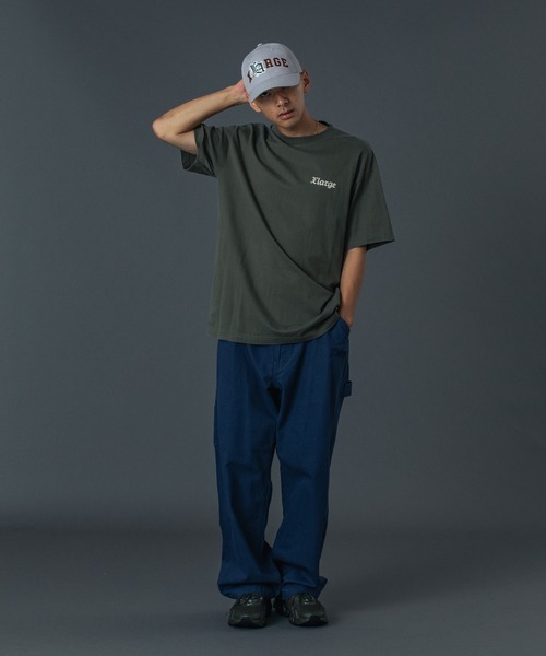 XLARGE(エクストララージ)の「LA PATCHED CAP(キャップ・メンズ・ブラック/グレー/ブルー・ONE SIZE)」の14枚目の写真