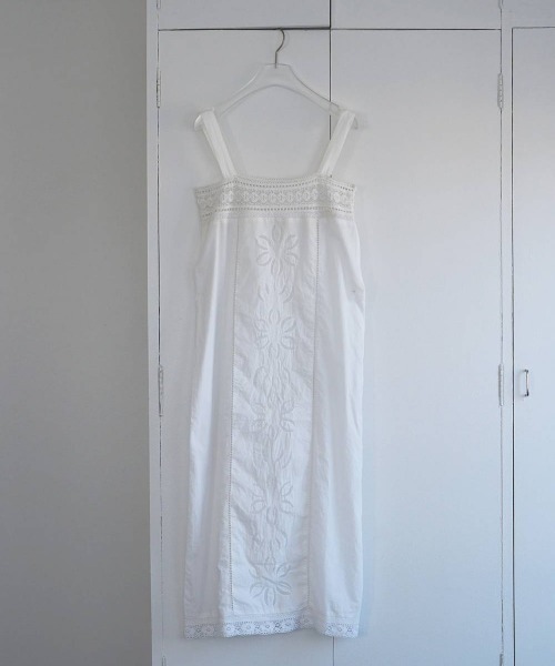 anuke(アンヌーク)の「anuke Patchwork Lace Onepiece パッチワークレースワンピース/62610304(ワンピース・レディース・ホワイト/ブラック・36)」の10枚目の写真