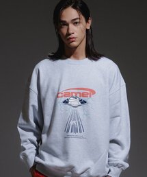 CAMEL WORK（キャメルワーク）の「カメルエイリアンスウェットシャツ(アッシュグレー)（スウェット）」