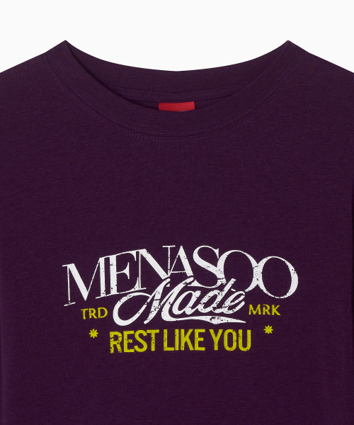 MENASOO(ミナス)の「MNS Soft Fitted Long T Shirt_Purple(Tシャツ/カットソー・レディース・パープル・F)」の17枚目の写真