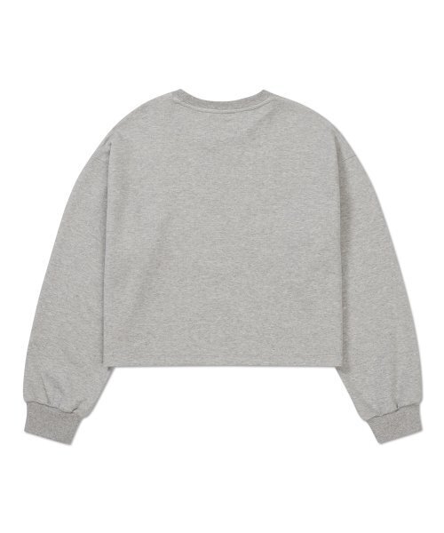 WEST GRAND BOULEVARD(ウエストグランドブルバード)の「スケッチオーバーサイズクロップスウェットMELANGE(スウェット・レディース・その他・ONE)」の3枚目の写真