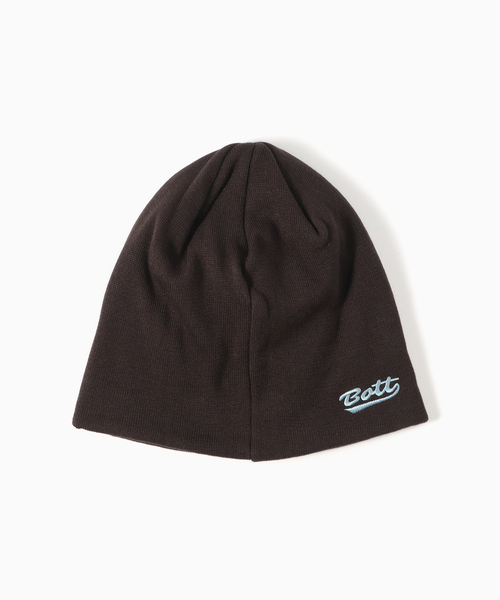 B LOGO SKULL CAP BEANIE BoTT ブラック ビーニー BoTT / ボット B LOGO SKULL CAP BEANIE（ニットキャップ/ビーニー
