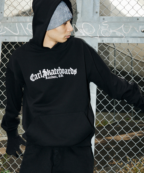JOURNAL STANDARD（ジャーナルスタンダード）の「Earl Skateboards / アール スケートボーズ HEAVY COTTON PULLOVER（パーカー・メンズ・ブラック・LARGE/MEDIUM/SMALL）」の7枚目の写真
