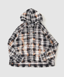 JOURNAL STANDARD（ジャーナルスタンダード）の「TRISECT2 / ネル ファット クラッシュ フーディ（シャツ/ブラウス）」