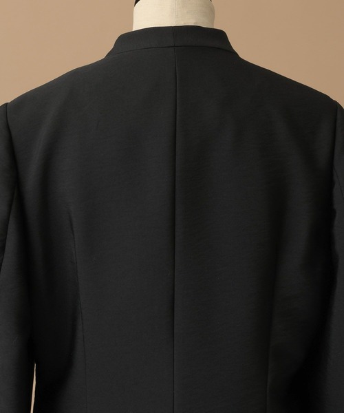 A part by（アパートバイ）の「【セレモニー】C*フィットノーカラージャケット（ノーカラージャケット・レディース・ネイビー/ブラック・MEDIUM/SMALL）」の10枚目の写真