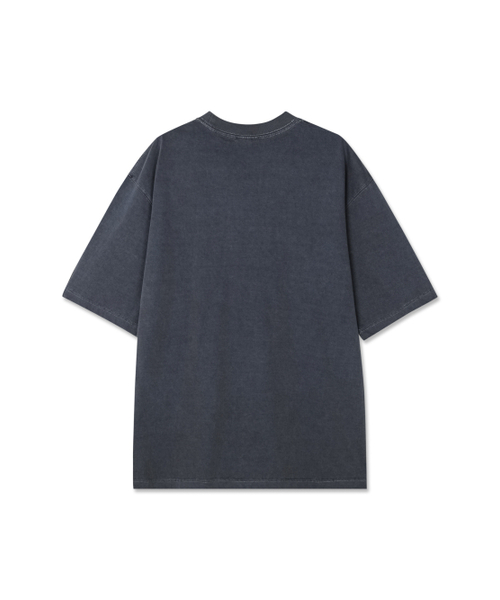 PSSHOPPER（ピーエスショッパ）の「スノープリンティング高密度半袖Tシャツ[ダークネイビー]（Tシャツ/カットソー・メンズ・その他・MEDIUM/LARGE/X-LARGE）」の3枚目の写真