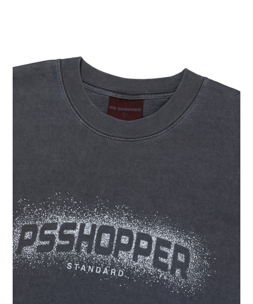 PSSHOPPER（ピーエスショッパ）の「スノープリンティング高密度半袖Tシャツ[ダークネイビー]（Tシャツ/カットソー・メンズ・その他・MEDIUM/LARGE/X-LARGE）」の4枚目の写真