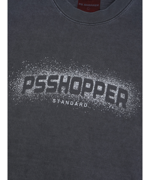 PSSHOPPER（ピーエスショッパ）の「スノープリンティング高密度半袖Tシャツ[ダークネイビー]（Tシャツ/カットソー・メンズ・その他・MEDIUM/LARGE/X-LARGE）」の5枚目の写真