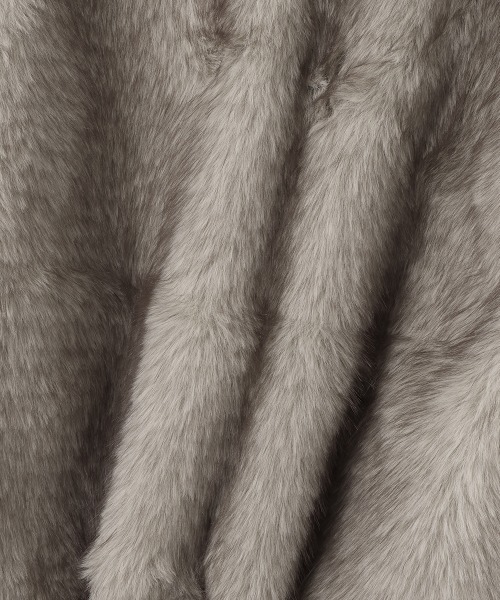 VICKY(ビッキー)の「フェイクファージャケット(その他アウター・レディース・ライトグレー/ベージュ/ベージュ系その他・M)」の8枚目の写真