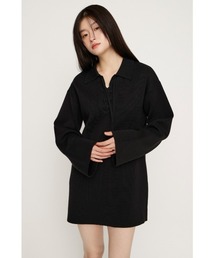 SKIPPER LACE UP S/OP スキッパー レースアップ ショートワンピース 冬服 春服
