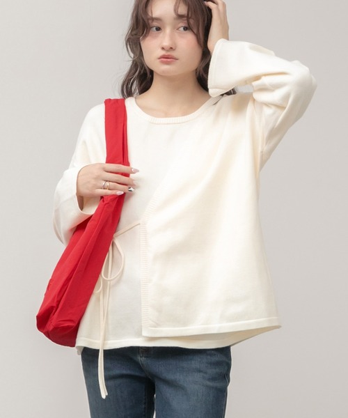 HEILIS(ヘイリス)の「ロゴ刺繍トートバッグ / レッド ネイビー ブラウン トート A4 通勤 通学 サブバッグ 韓国 刺繍 ロゴ 軽量 肩掛け(トートバッグ・レディース・ブラウン/ネイビー/レッド・FREE)」の20枚目の写真