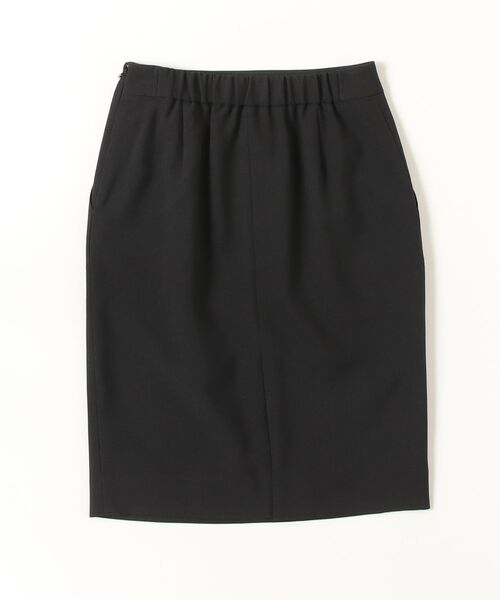 SUIT SELECT（スーツセレクト）の「【セットアップ対応】【おうちで洗える】【通年】タイトスカート/ブラック/ウエストシャーリング仕様/4S SUSTAINABILITY&ECOLOGY FABRIC（スーツスカート・レディース・ブラック・SMALL/MEDIUM/LARGE/X-LARGE/XX-LARGE/XXX-LARGE）」の10枚目の写真