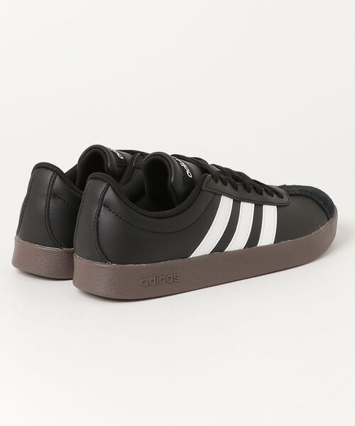 adidas(アディダス)の「アディダス adidas VL コート ベース(スニーカー・メンズ・ブラック・23.0cm/23.5cm/24.0cm/24.5cm/25.0cm/25.5cm/26.0cm/26.5cm/27.0cm/27.5cm/28.0cm)」の2枚目の写真