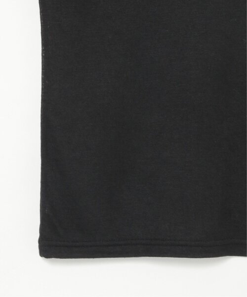 notch.(ノッチ)の「ロゴシアーロンT(Tシャツ/カットソー・レディース・ブラック/オフホワイト/杢グレー・M)」の8枚目の写真