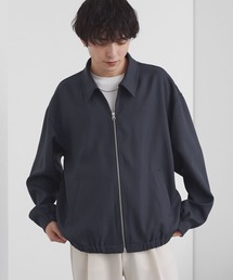 MONO-MART（モノマート）の「オーバーサイズ クロップド ジップアップ カルゼブルゾン（ブルゾン）」