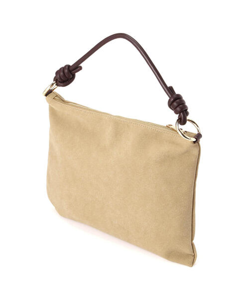 NATURAL BEAUTY BASIC（ナチュラルビューティーベーシック）の「◇トルノスエードタッチワンショルダーバッグ（ショルダーバッグ・レディース・ベージュ・ﾌﾘ-）」の3枚目の写真