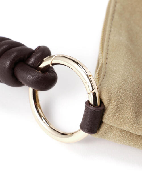 NATURAL BEAUTY BASIC（ナチュラルビューティーベーシック）の「◇トルノスエードタッチワンショルダーバッグ（ショルダーバッグ・レディース・ベージュ・ﾌﾘ-）」の6枚目の写真