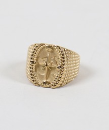 SPINNS（スピンズ）の「ボリュームメタルシルバーリング/コンパスモチーフ（リング）」