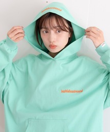 bashful base Oriental（バッシュフルベースオリエンタル）の「【bbO】ロゴビッグシルエットカットフーディー パーカー（パーカー）」