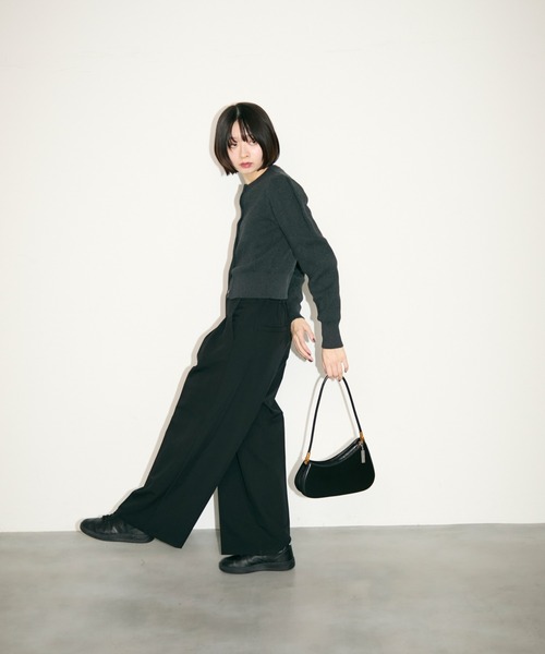 TONER（トナー）の「スリムカーブバッグ（ショルダーバッグ・レディース・ブラック/ブラウン/レッド・FREE）」の10枚目の写真