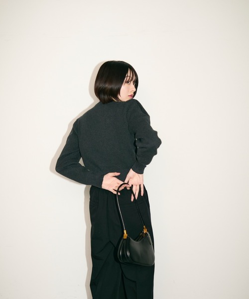 TONER（トナー）の「スリムカーブバッグ（ショルダーバッグ・レディース・ブラック/ブラウン/レッド・FREE）」の19枚目の写真