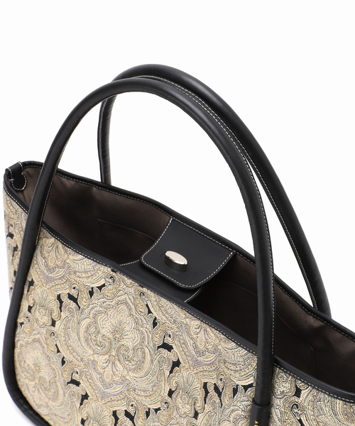 journal standard L'essage(ジャーナルスタンダードレサージュ)の「【A VACATION/ア ヴァケーション】 HIPPO ONYX:バッグ(トートバッグ・レディース・ブラック・FREE)」の8枚目の写真