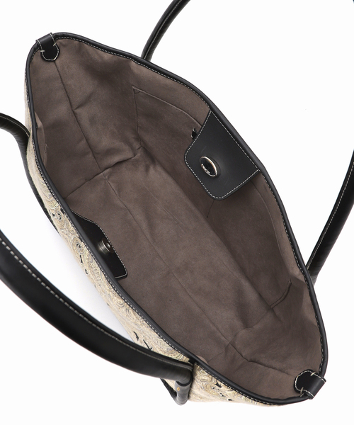 journal standard L'essage(ジャーナルスタンダードレサージュ)の「【A VACATION/ア ヴァケーション】 HIPPO ONYX:バッグ(トートバッグ・レディース・ブラック・FREE)」の10枚目の写真