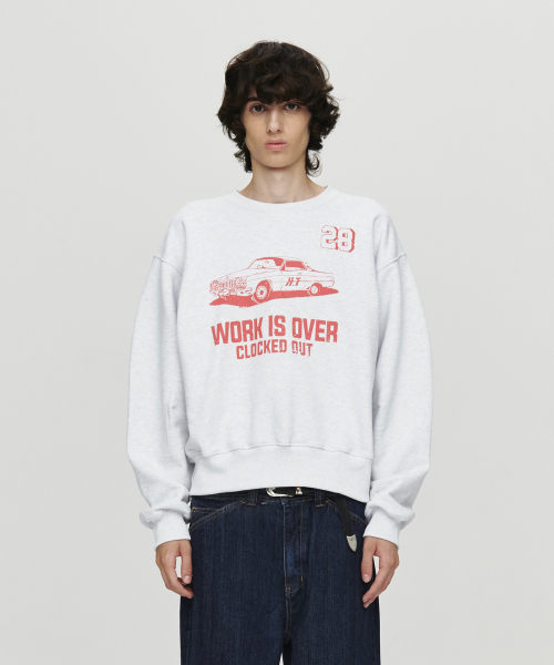 HET CLOSED OUT CAR SWEATSHIRT (M/GREY)
