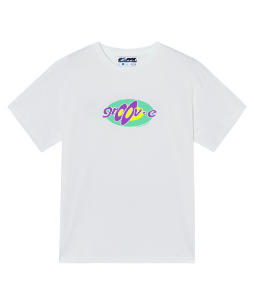 GRAM OUNCE POUND(グラムオンスポンド)の「Groove Tee_White(Tシャツ/カットソー・レディース・その他・S/M/L/XL)」の1枚目の写真