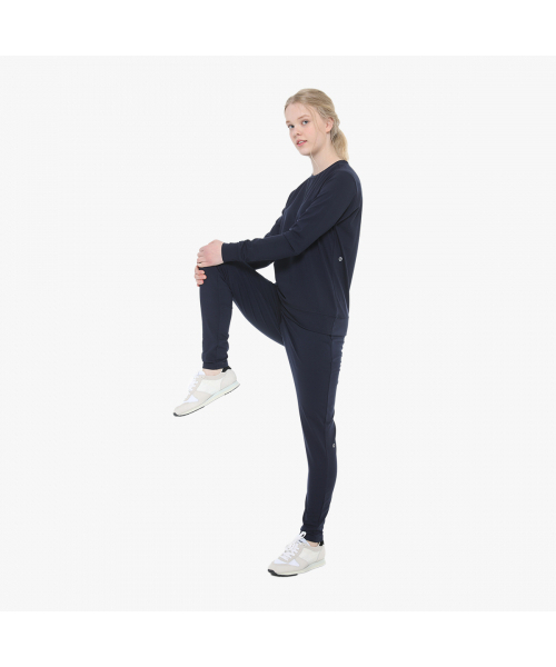 MO SPORTS（モースポーツ）の「モソフトパンツ レディース（ネイビー）（スウェットパンツ・レディース・その他・M/S）」の2枚目の写真