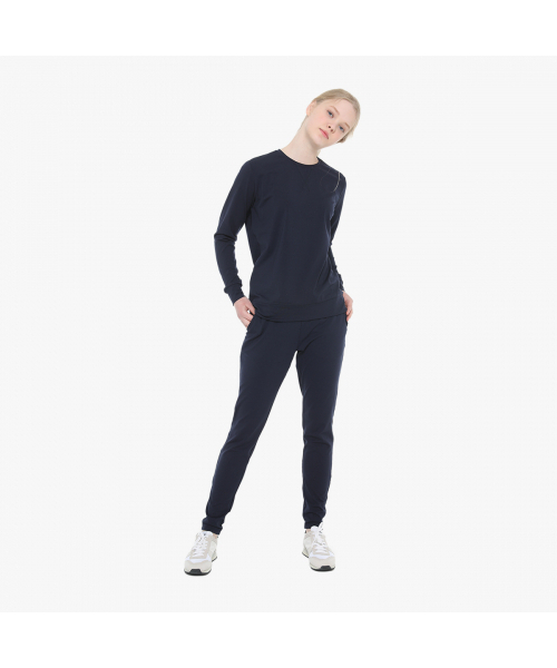 MO SPORTS（モースポーツ）の「モソフトパンツ レディース（ネイビー）（スウェットパンツ・レディース・その他・M/S）」の4枚目の写真