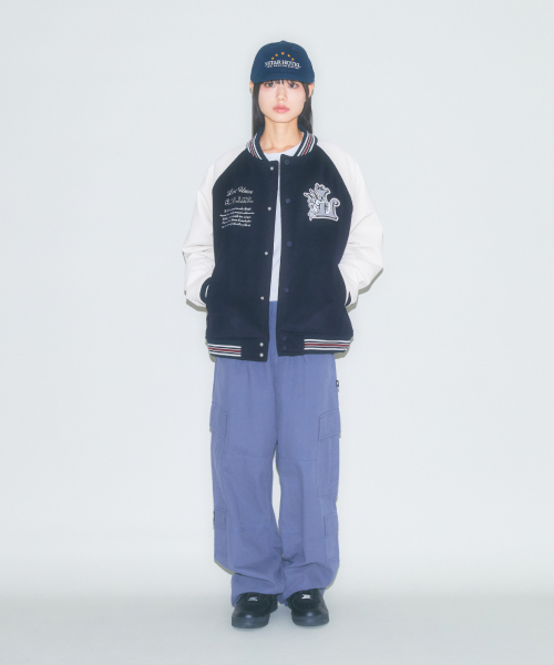 LMCの「UNION ANGEL VARSITY JACKET black(スタジャン・メンズ・その他・S/M/L/XL)」の5枚目の写真