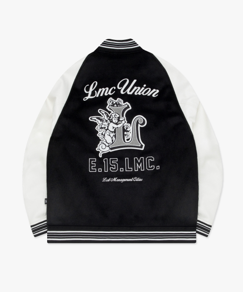 LMCの「UNION ANGEL VARSITY JACKET black(スタジャン・メンズ・その他・S/M/L/XL)」の8枚目の写真